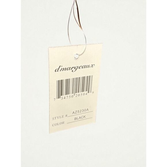 d’margeaux Black Chevron Clutch Purse | Gold Frame Handle Evening Holiday Bag - Picture 6 of 6